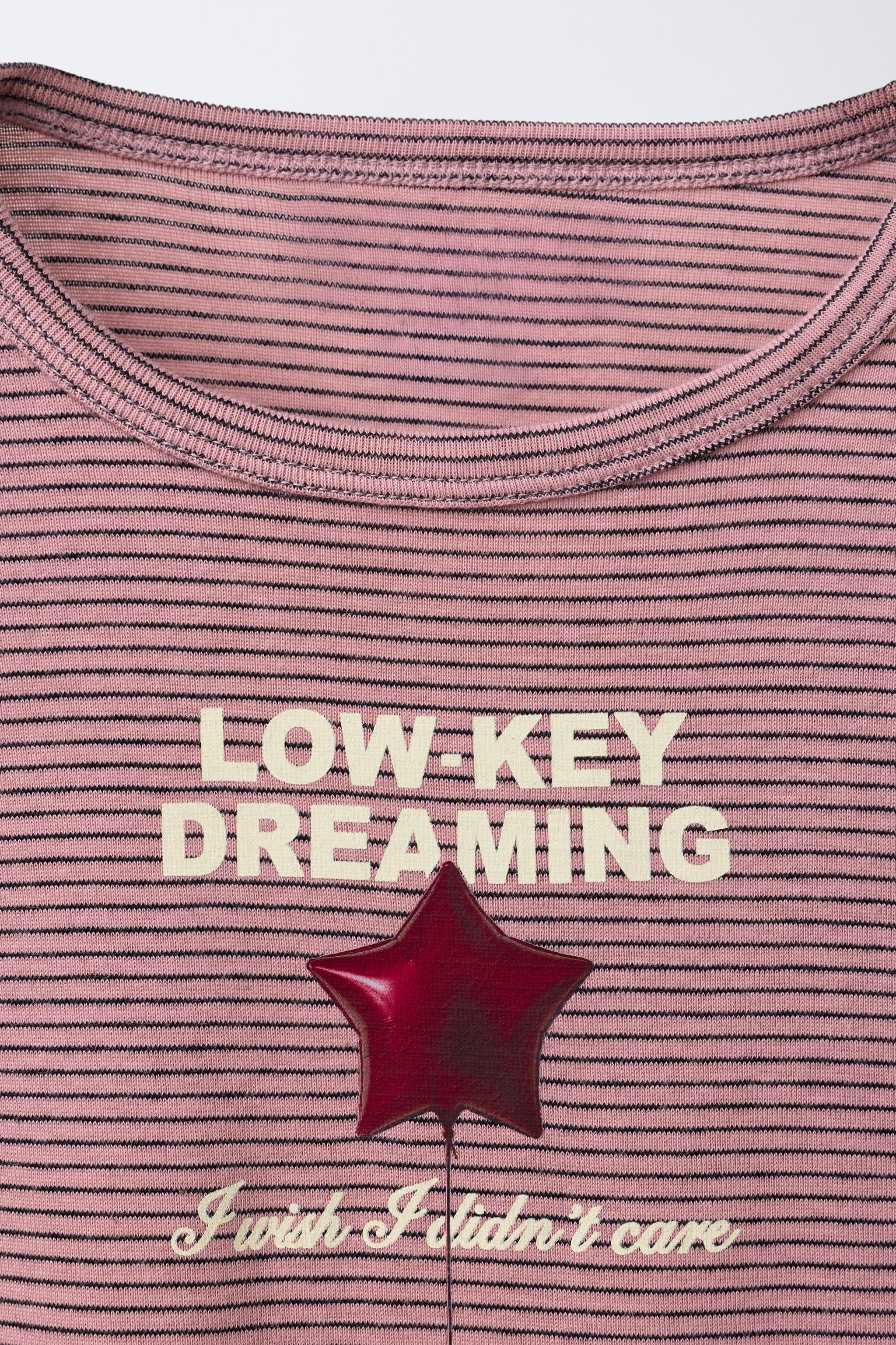 STRIPED PRINT T-SHIRT